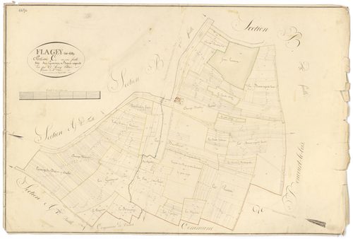 Flagey-Echézeaux - Section C - 3 P PLAN 275/8