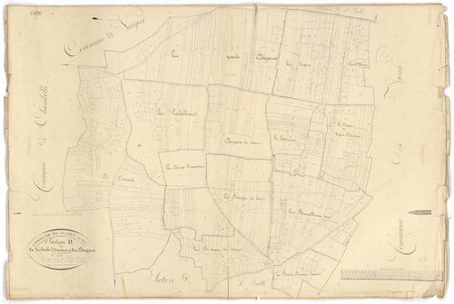 Flagey-Echézeaux - Section D2 - 3 P PLAN 275/10