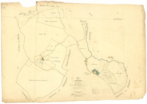 Flagey-lès-Auxonne - Section B - 3 P PLAN 276/3