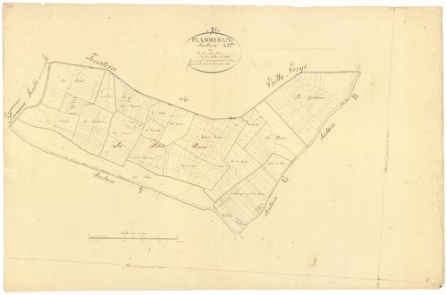 Flammerans - Section A1 - 3 P PLAN 277/2