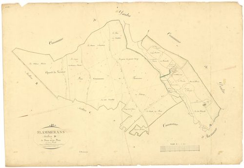 Flammerans - Section D - 3 P PLAN 277/6