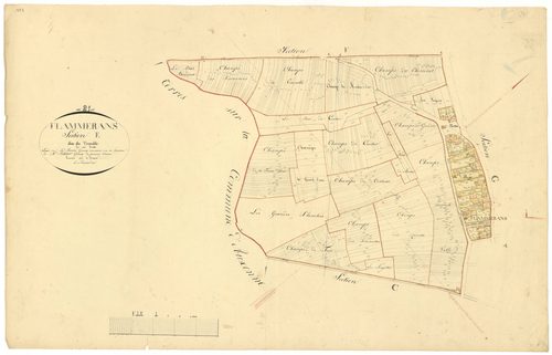 Flammerans - Section E - 3 P PLAN 277/7