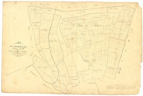 Flammerans - Section F1 - 3 P PLAN 277/8