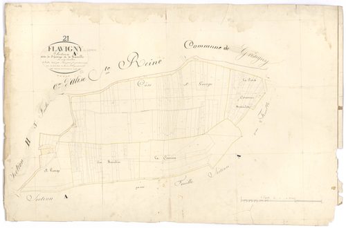 Flavigny-sur-Ozerain - Section A1 - 3 P PLAN 279/2