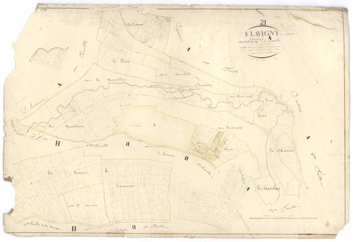Flavigny-sur-Ozerain - Section A2 - 3 P PLAN 279/3