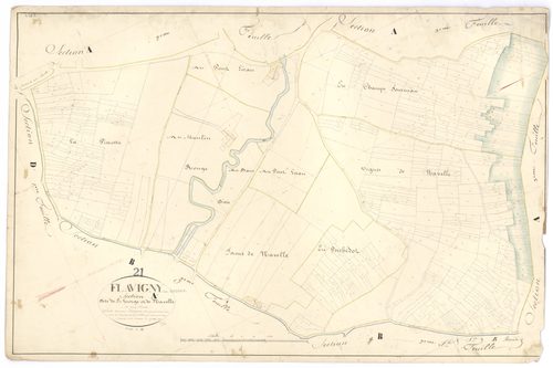 Flavigny-sur-Ozerain - Section A4 - 3 P PLAN 279/4