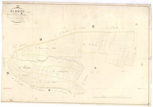 Flavigny-sur-Ozerain - Section A5 - 3 P PLAN 279/5