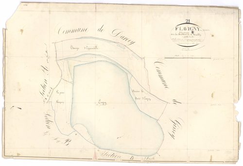 Flavigny-sur-Ozerain - Section B1 - 3 P PLAN 279/6
