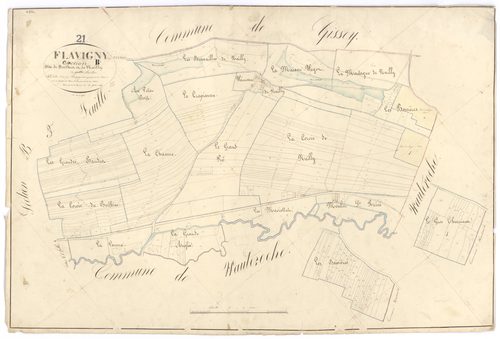 Flavigny-sur-Ozerain - Section B4 - 3 P PLAN 279/9