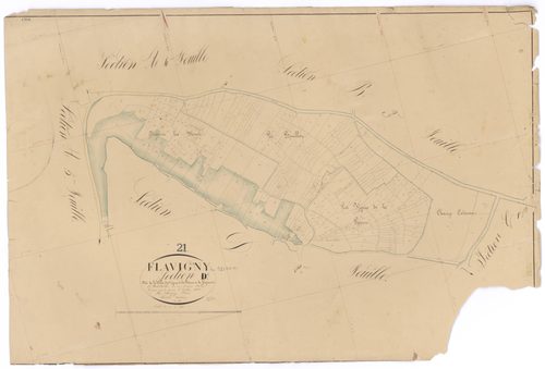 Flavigny-sur-Ozerain - Section D1 - 3 P PLAN 279/13