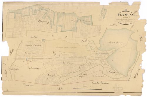 Flavigny-sur-Ozerain - Section E1 - 3 P PLAN 279/15