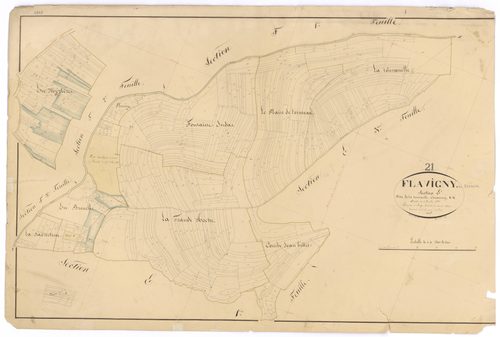 Flavigny-sur-Ozerain - Section E2 - 3 P PLAN 279/16