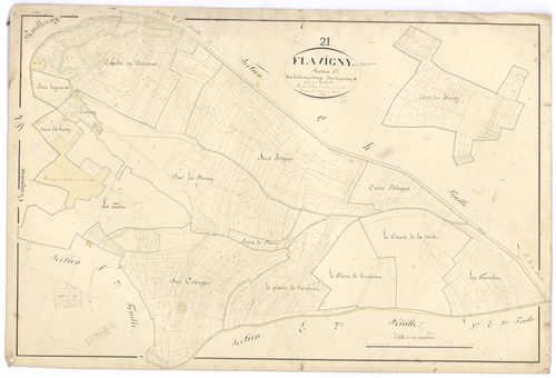 Flavigny-sur-Ozerain - Section F1 - 3 P PLAN 279/18