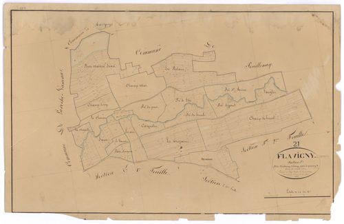 Flavigny-sur-Ozerain - Section F3 - 3 P PLAN 279/20