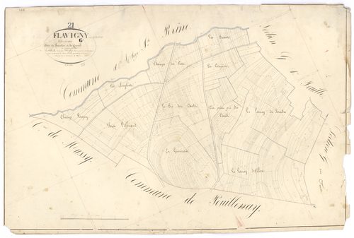 Flavigny-sur-Ozerain - Section G2 - 3 P PLAN 279/22