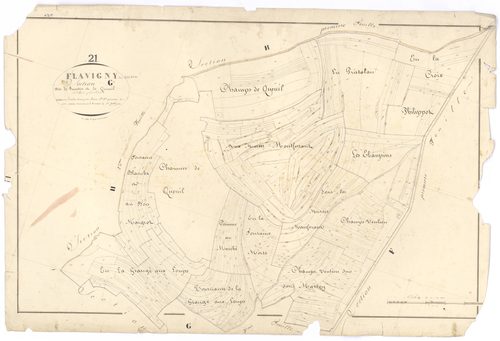 Flavigny-sur-Ozerain - Section G4 - 3 P PLAN 279/24
