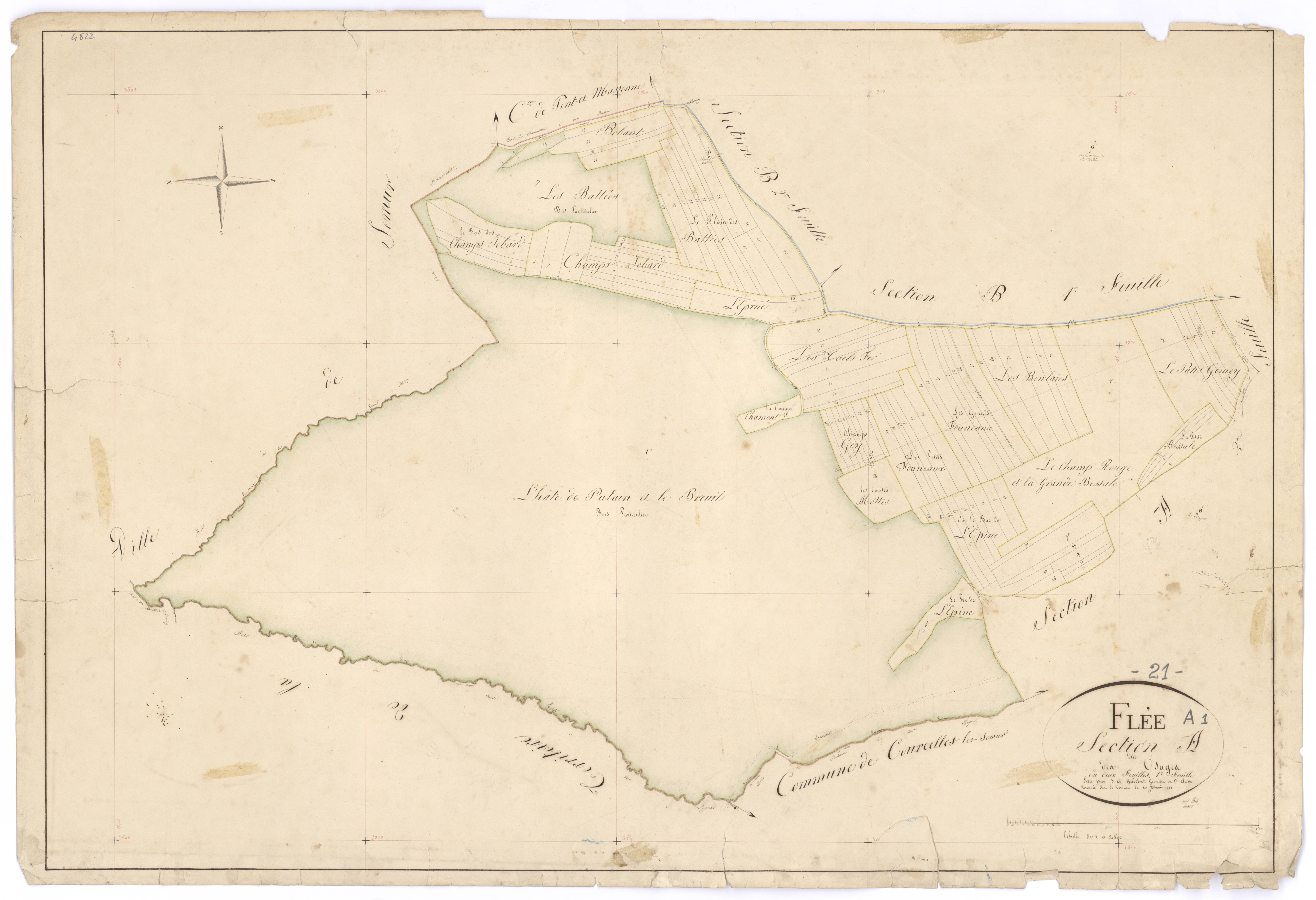 Flée - Section A1 - 3 P PLAN 280/2