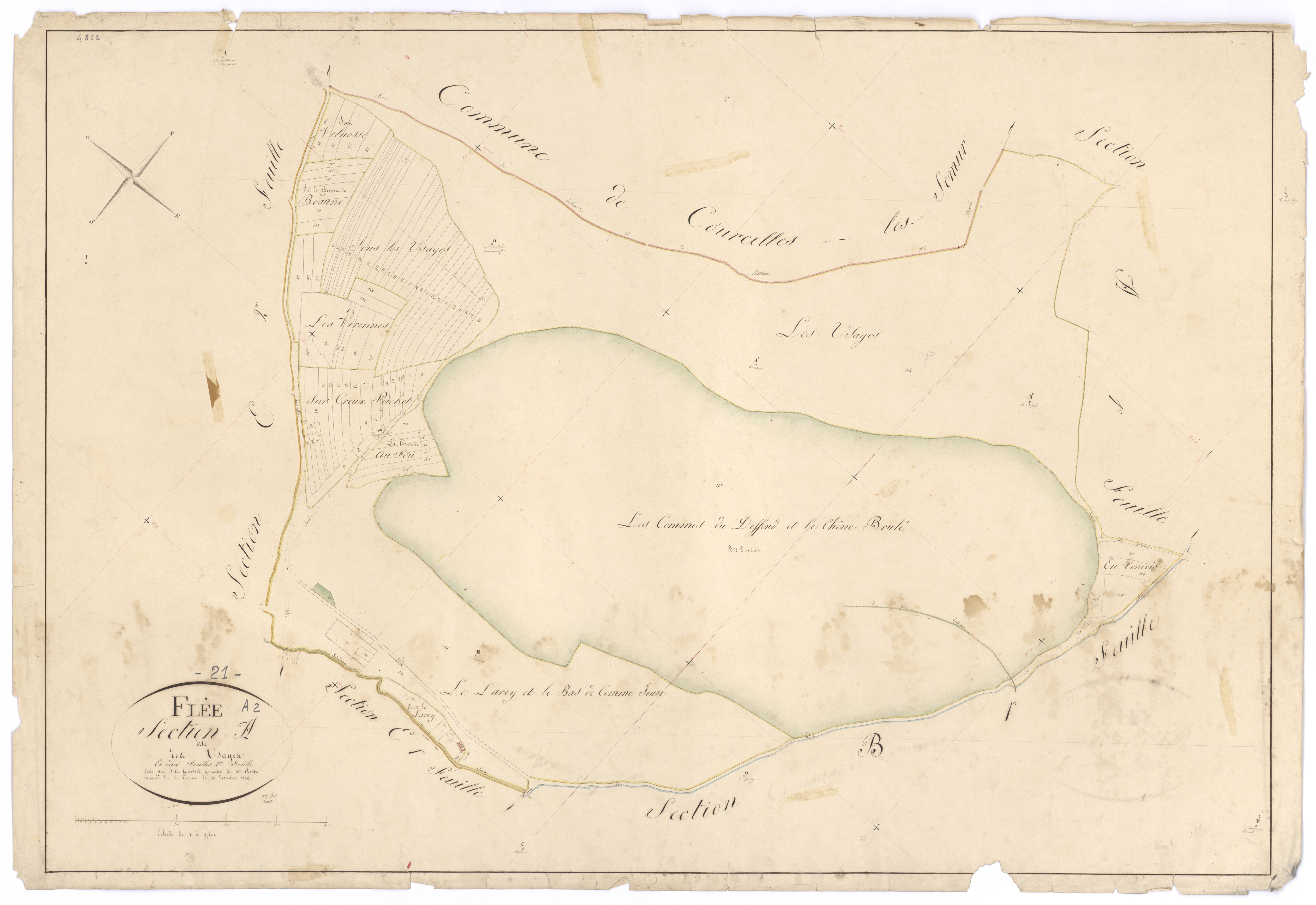 Flée - Section A2 - 3 P PLAN 280/3