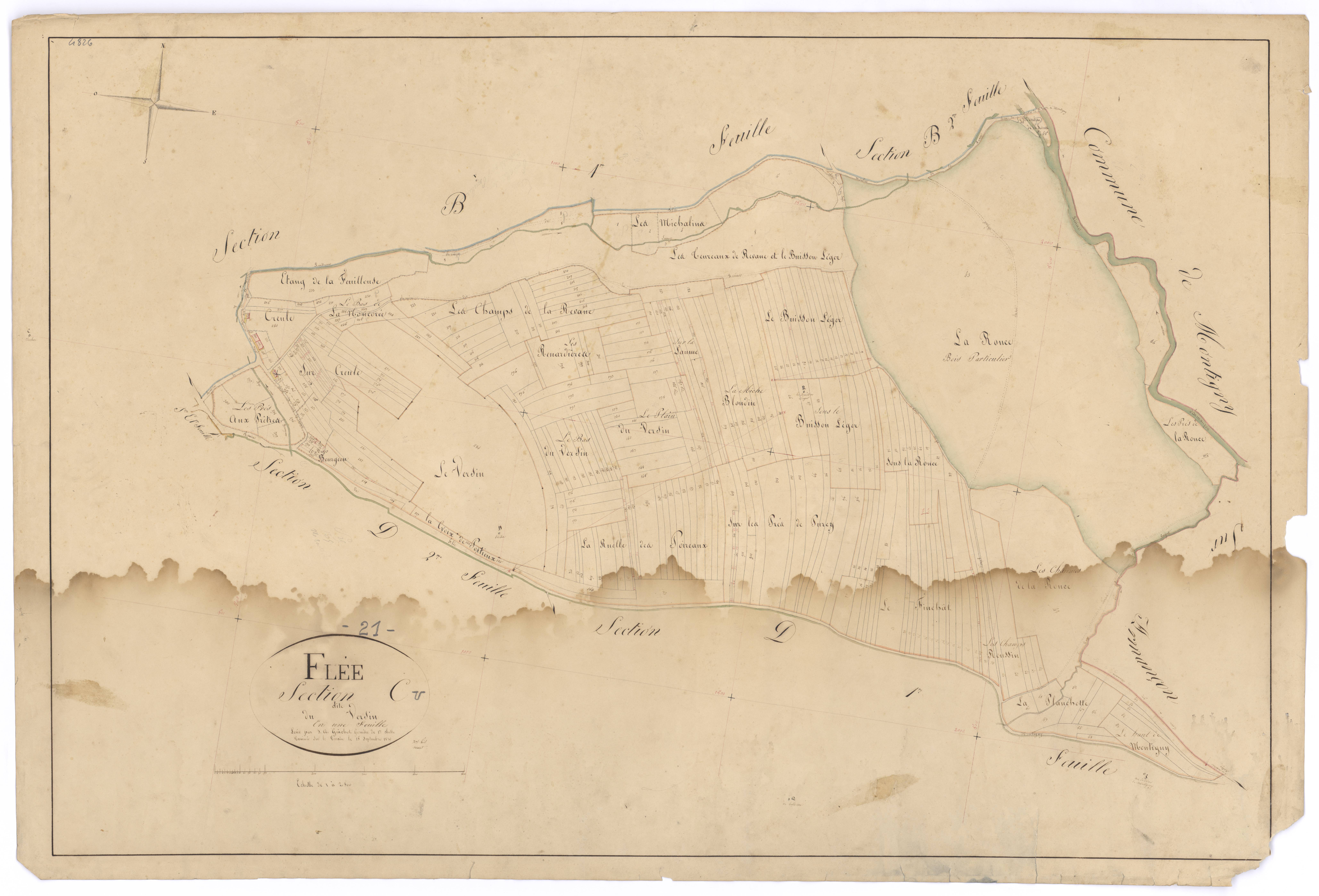 Flée - Section C - 3 P PLAN 280/6