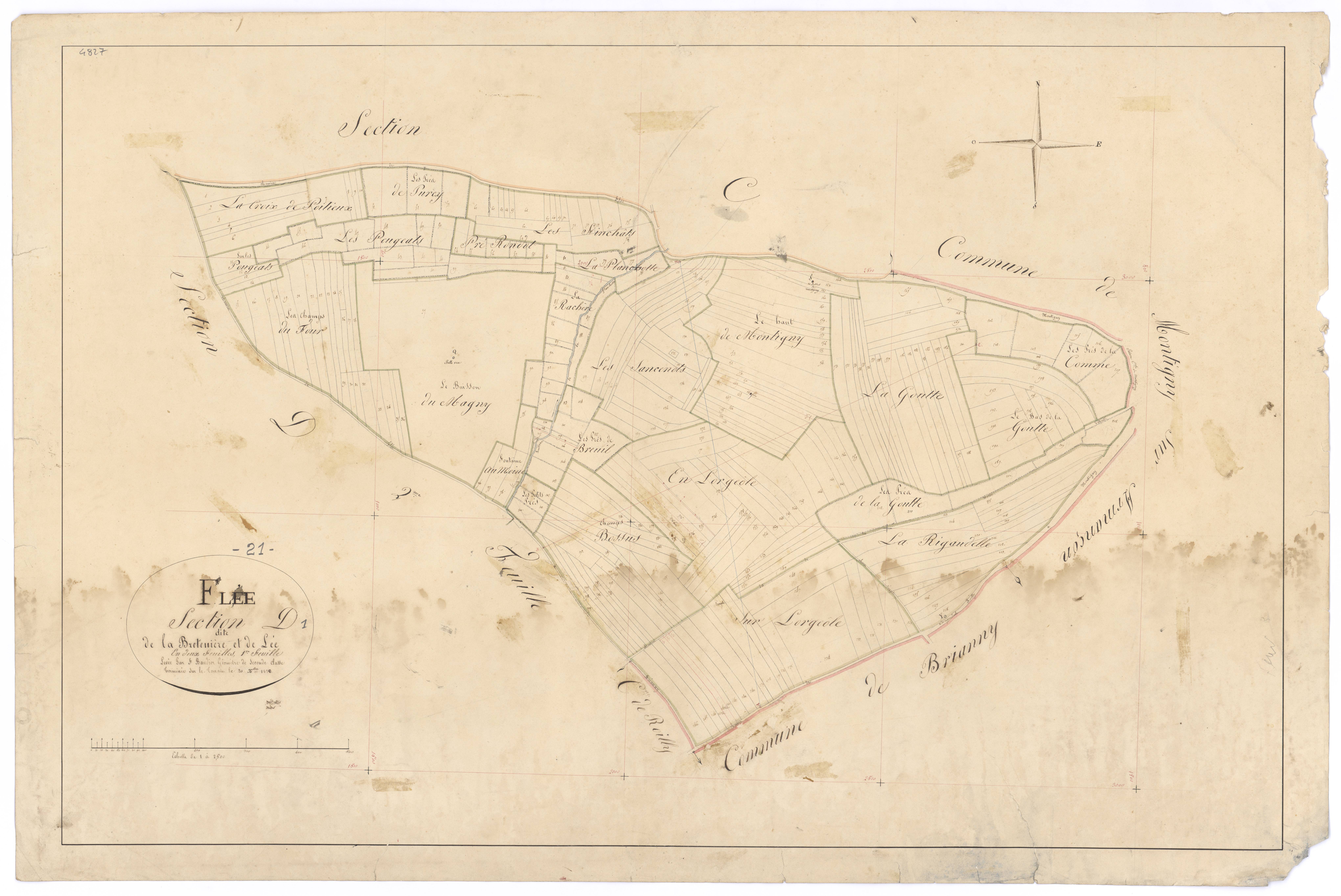 Flée - Section D1 - 3 P PLAN 280/7