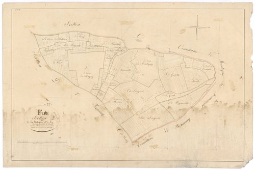 Flée - Section D1 - 3 P PLAN 280/7