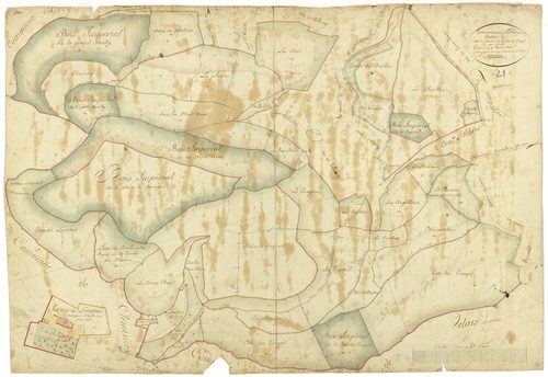Fleurey-sur-Ouche - Section G - 3 P PLAN 281/10