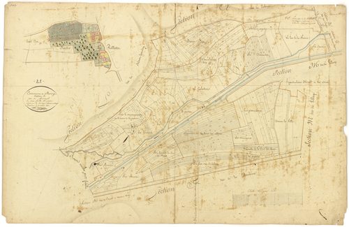 Fleurey-sur-Ouche - Section J1 - 3 P PLAN 281/12
