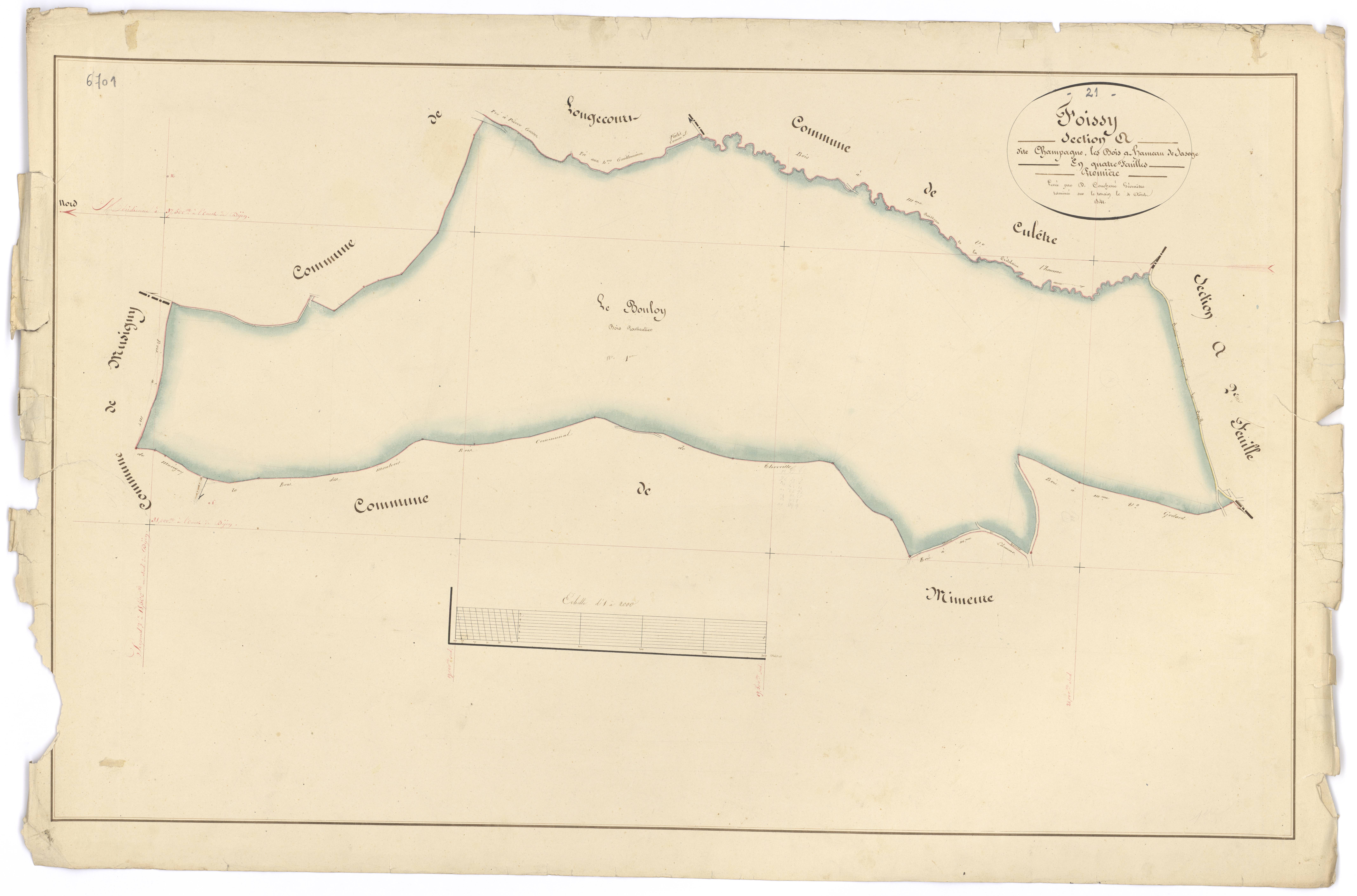 Foissy - Section A1 - 3 P PLAN 282/2