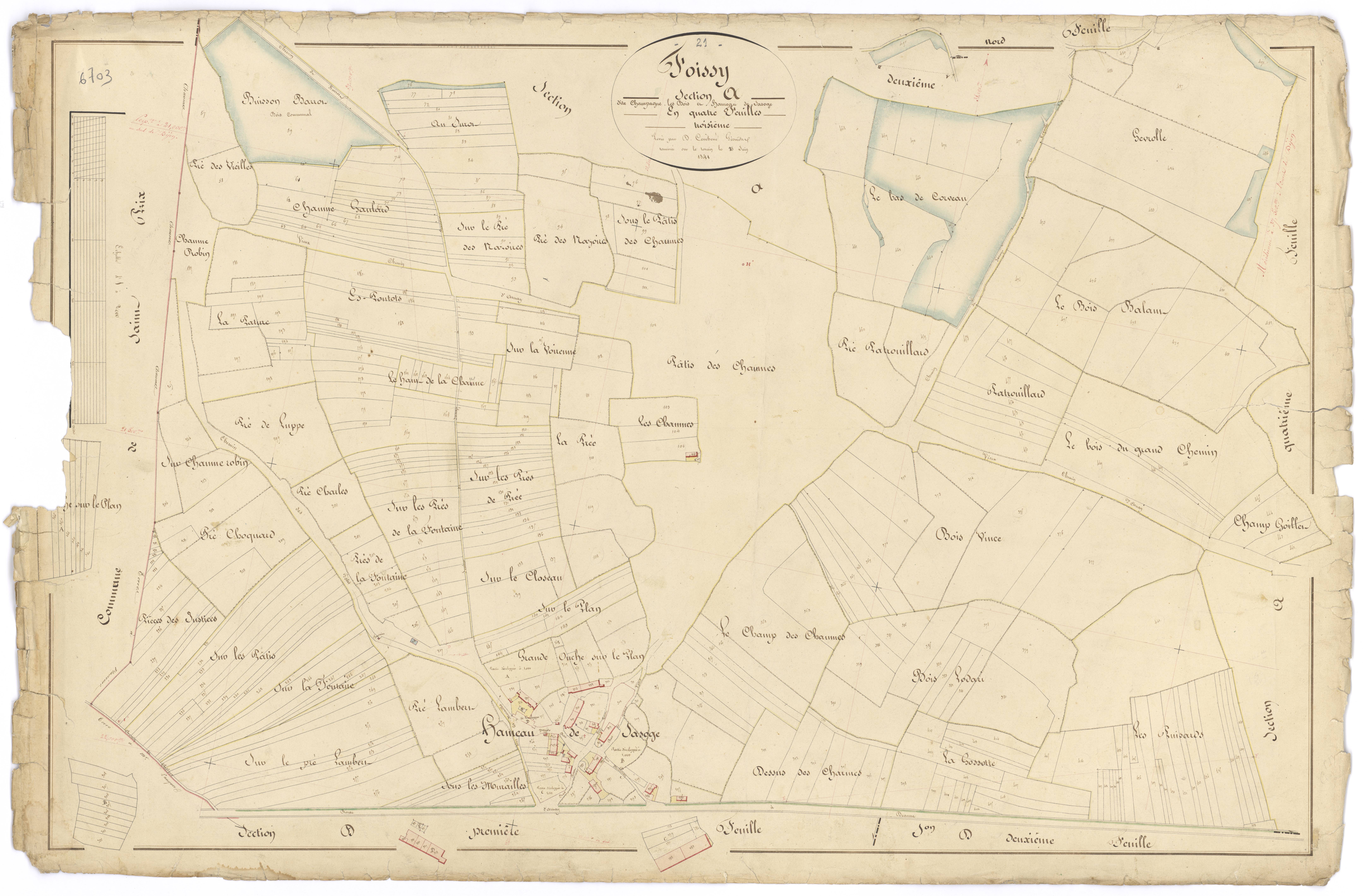 Foissy - Section A3 - 3 P PLAN 282/4