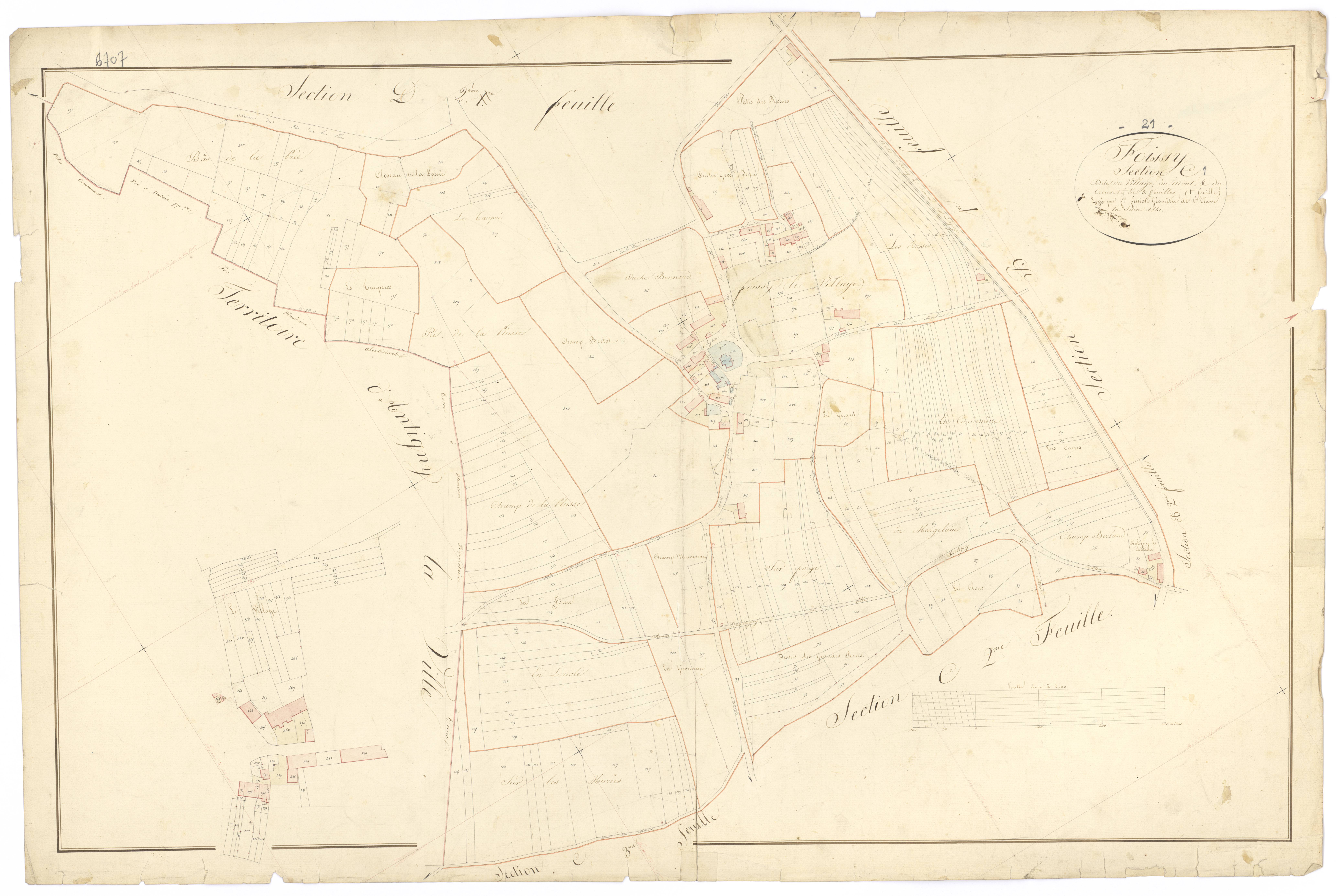 Foissy - Section C1 - 3 P PLAN 282/8