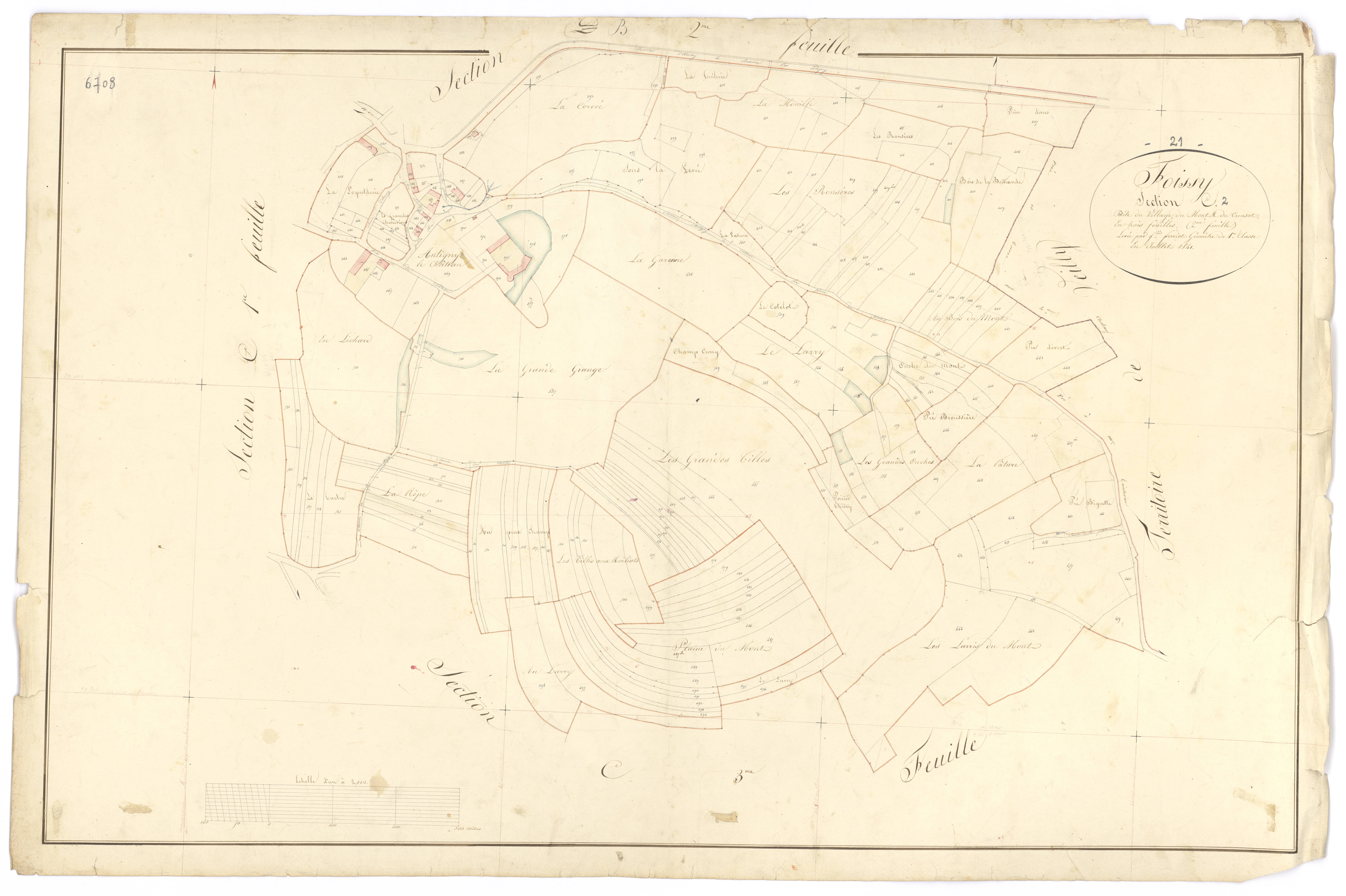 Foissy - Section C2 - 3 P PLAN 282/9