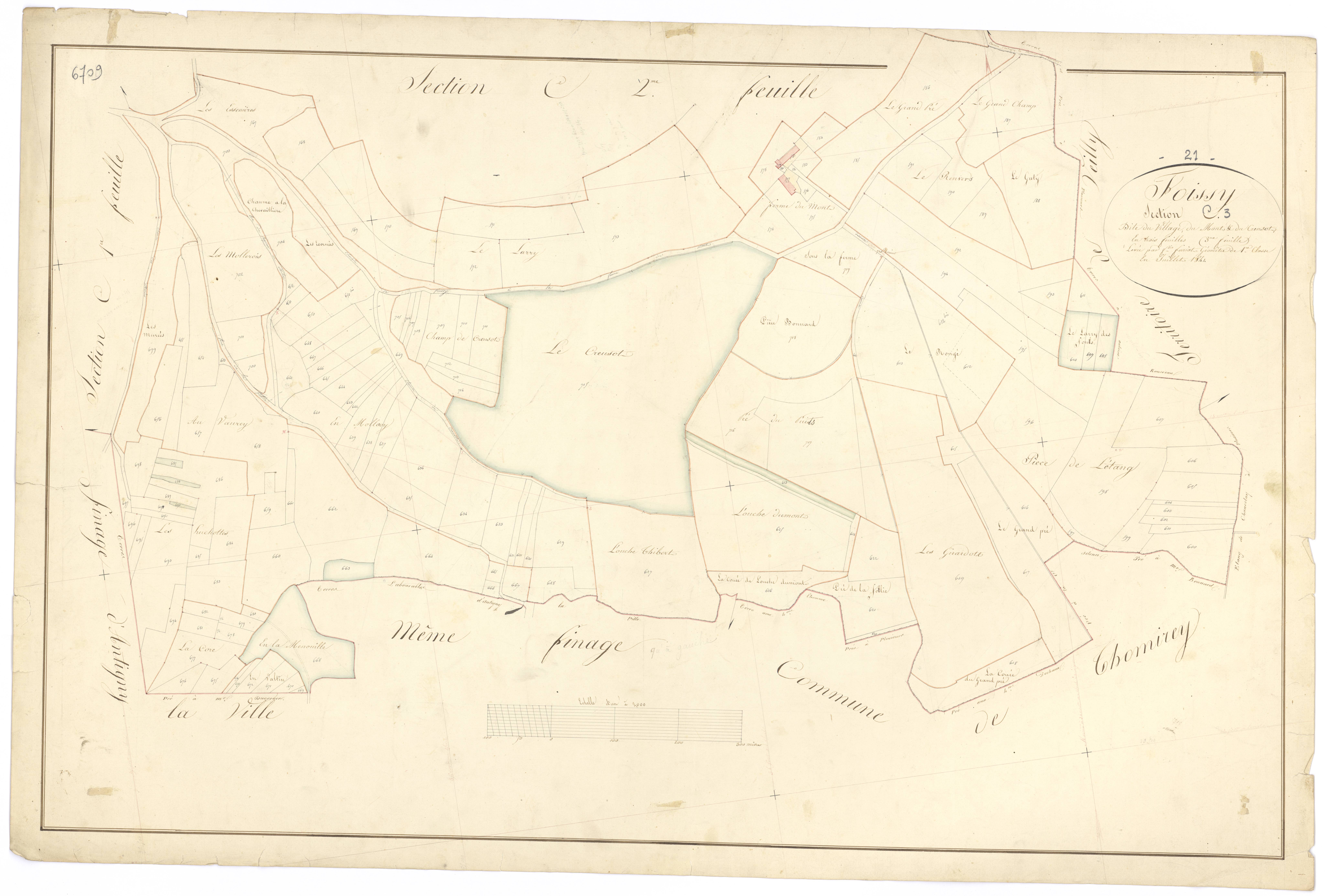 Foissy - Section C3 - 3 P PLAN 282/10