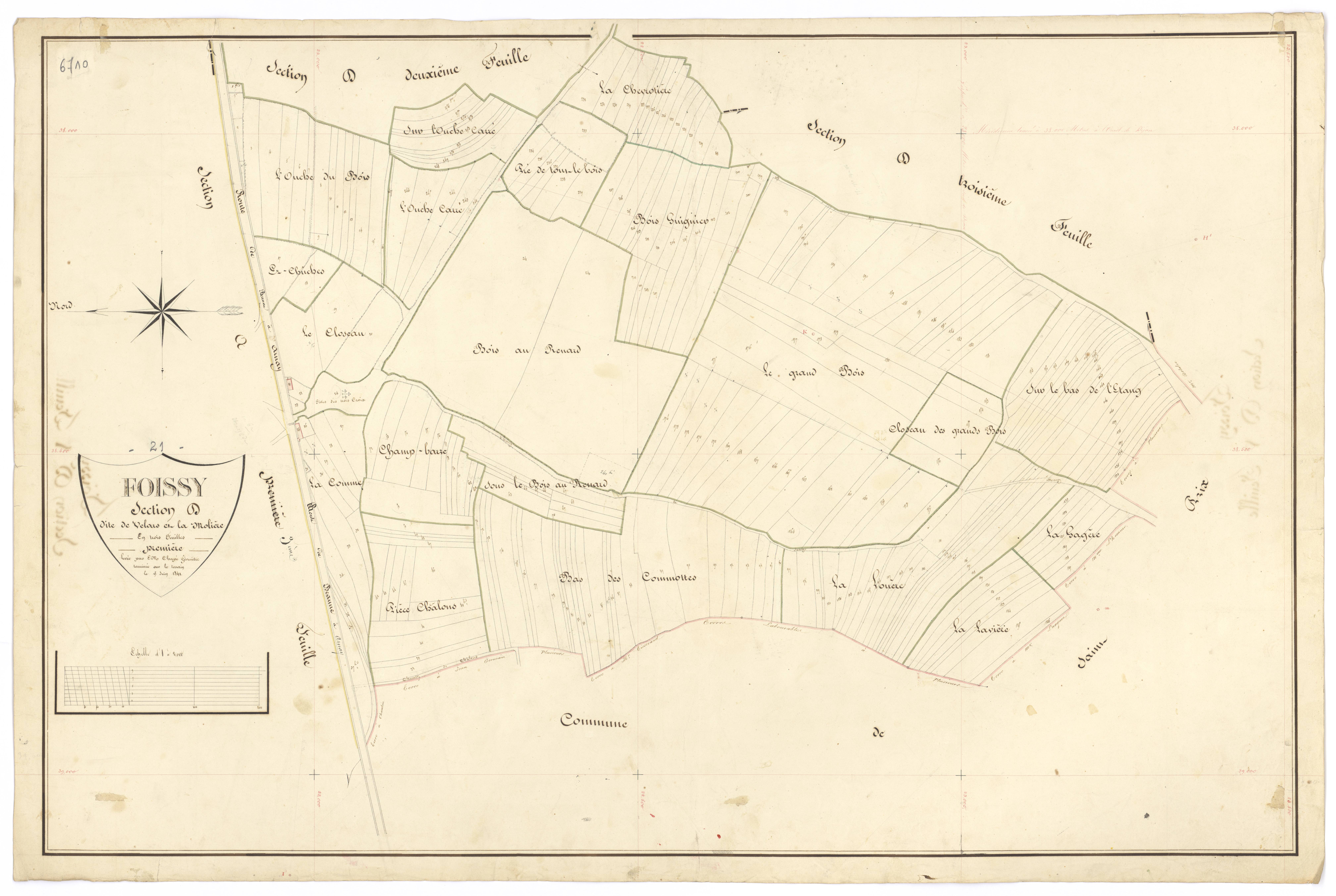 Foissy - Section D1 - 3 P PLAN 282/11