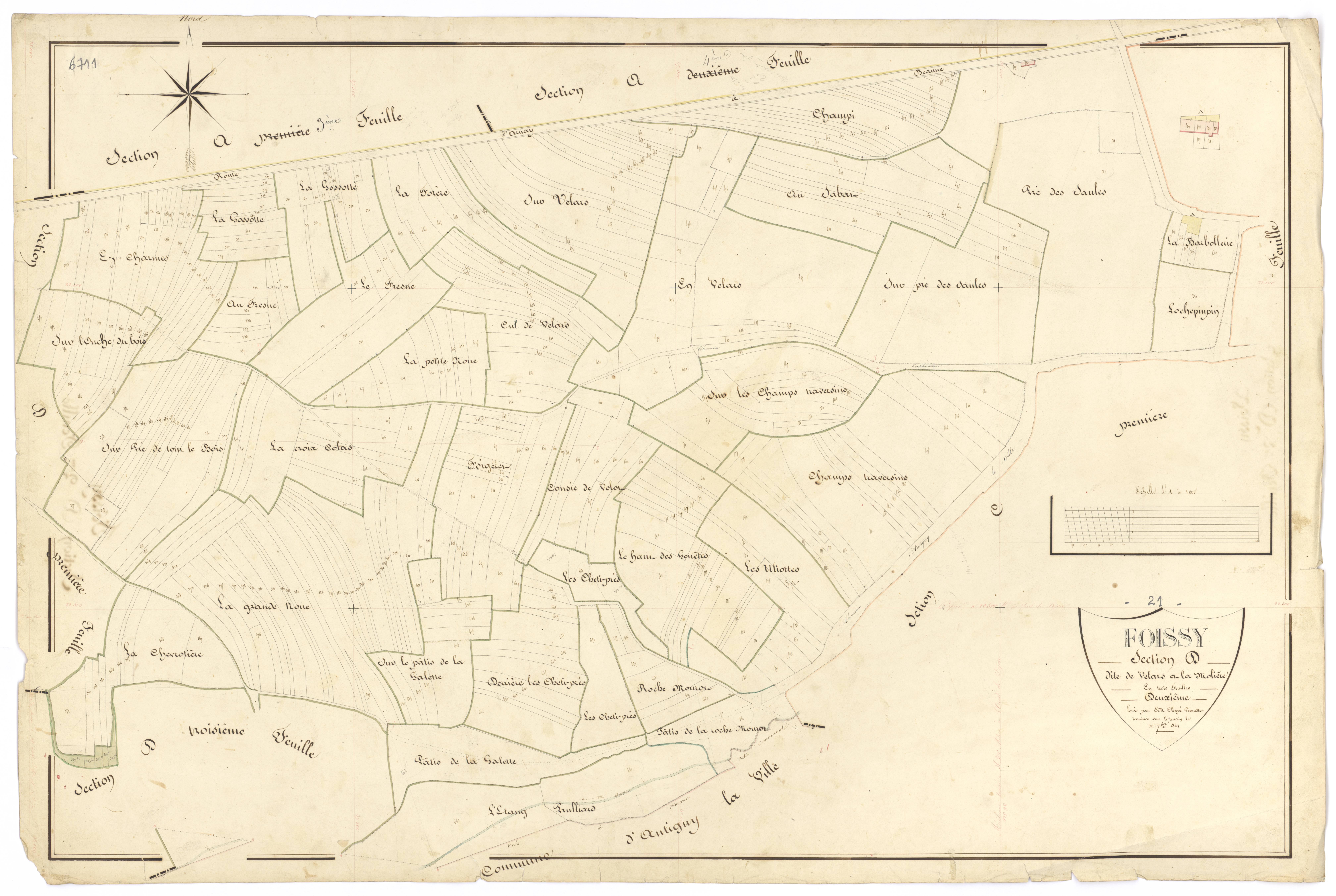 Foissy - Section D2 - 3 P PLAN 282/12