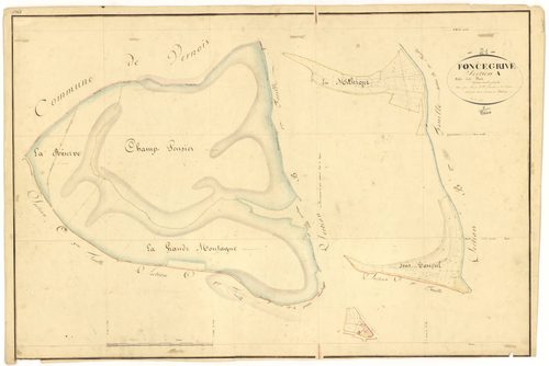 Foncegrive - Section A - 3 P PLAN 283/2