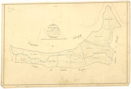 Foncegrive - Section B1 - 3 P PLAN 283/3