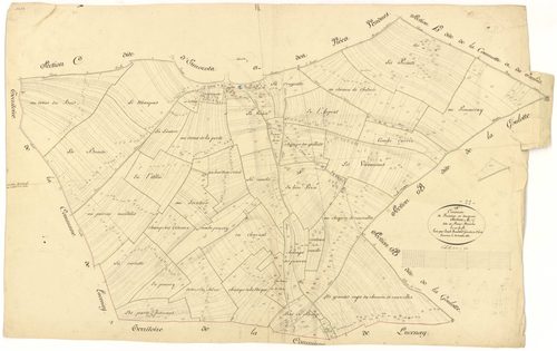 Fontaines-en-Duesmois - Section A - 3 P PLAN 284/2