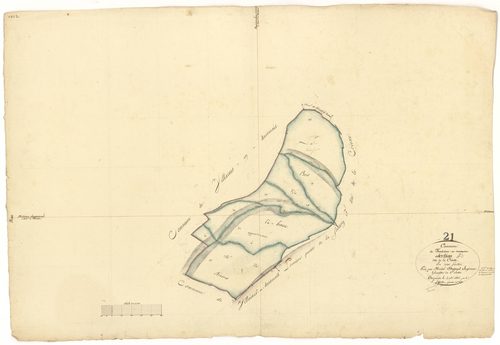 Fontaines-en-Duesmois - Section F2 - 3 P PLAN 284/8