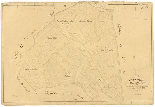 Fontaine-Française - Section A1 - 3 P PLAN 285/3