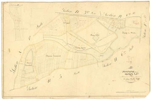 Fontaine-Française - Section A2 - 3 P PLAN 285/4