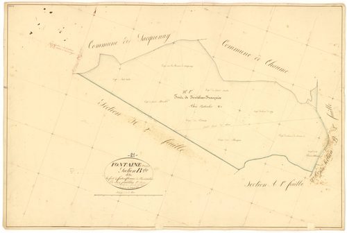 Fontaine-Française - Section B1 - 3 P PLAN 285/6