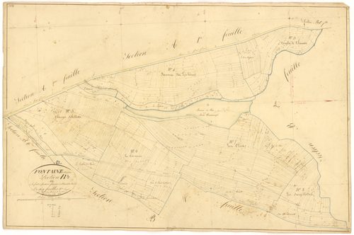 Fontaine-Française - Section B3 - 3 P PLAN 285/8