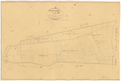 Fontaine-Française - Section B5 - 3 P PLAN 285/10