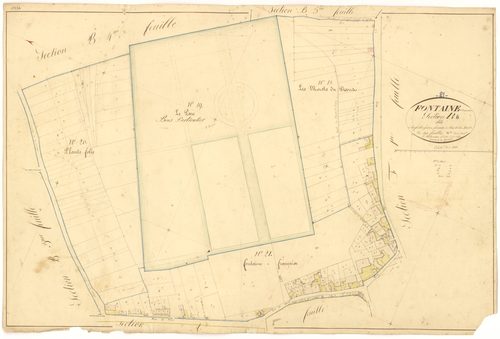 Fontaine-Française - Section B6 - 3 P PLAN 285/11