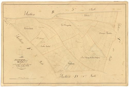 Fontaine-Française - Section C2 - 3 P PLAN 285/14