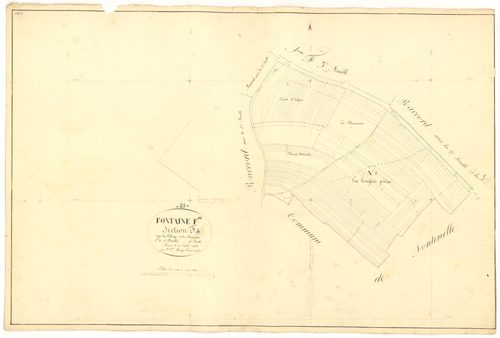 Fontaine-Française - Section F4 - 3 P PLAN 285/26