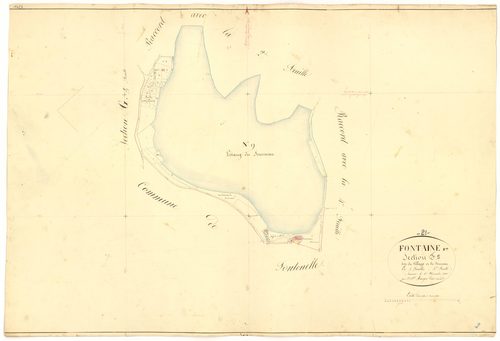 Fontaine-Française - Section F5 - 3 P PLAN 285/27