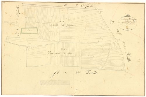 Fontaine-Française - Section G4 - 3 P PLAN 285/32