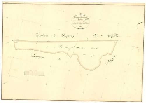 Fontaine-Française - Section H1 - 3 P PLAN 285/34