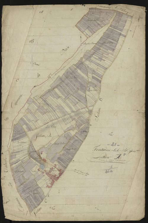 Fontaine-lès-Dijon - Section A - 3 P PLAN 286/2